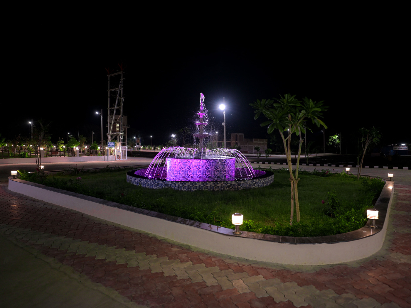 Aaradhya Kunj Colony Gardens and Fountain